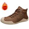 Зимние хиты продаж 2024 года, высокие мужские ботинки, высококачественные ботильоны, мужская обувь для походов на открытом воздухе, теплая плюшевая тренировочная обувь