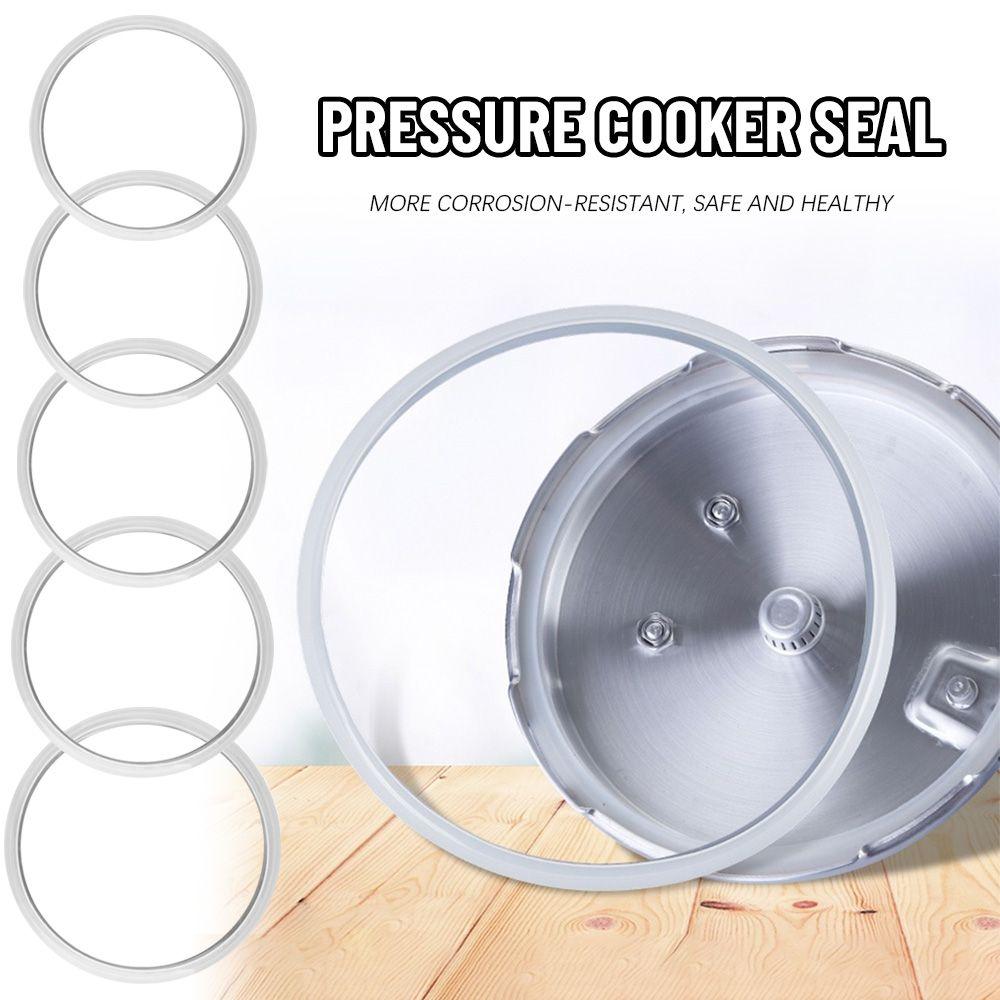 Accessories 18 20 22 24 26CM Sealing Ring Gasket Pressure Cooker Seal Ring White Silicone Rubber