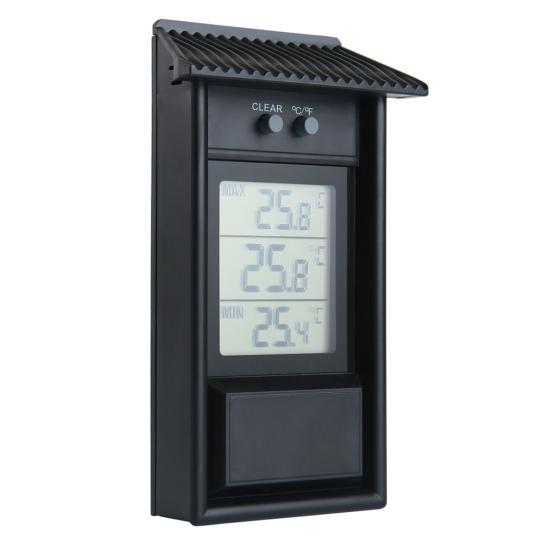 Открытый водонепроницаемый Макс Мин цифровой термометр сад теплица холодильник метр