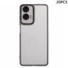 Bulk Purchasing 20Pcs For Motorola Moto G24 4G Case Electroplated Camera Frame TPU Phone Cover Precise Cutouts