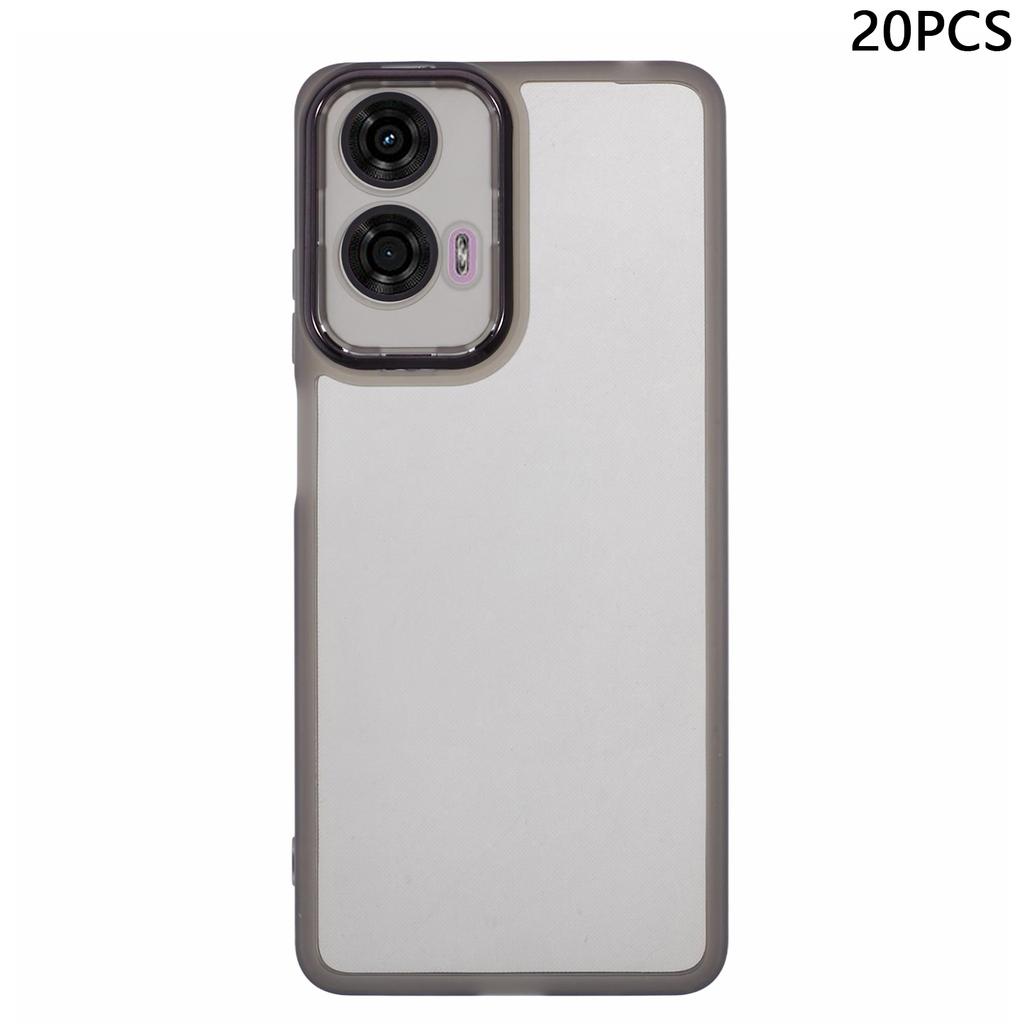Bulk Purchasing 20Pcs For Motorola Moto G24 4G Case Electroplated Camera Frame TPU Phone Cover Precise Cutouts