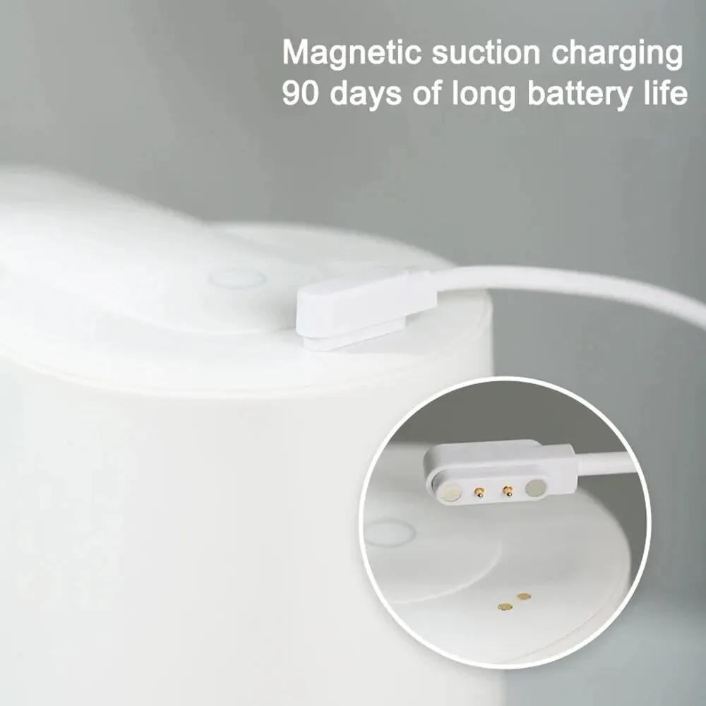 Автоматический индукционный дозатор пенного мыла Бесконтактная ручная мойка USB Магнитная всасывающая зарядка IPX7 Водонепроницаемый для кухни и ванной комнаты