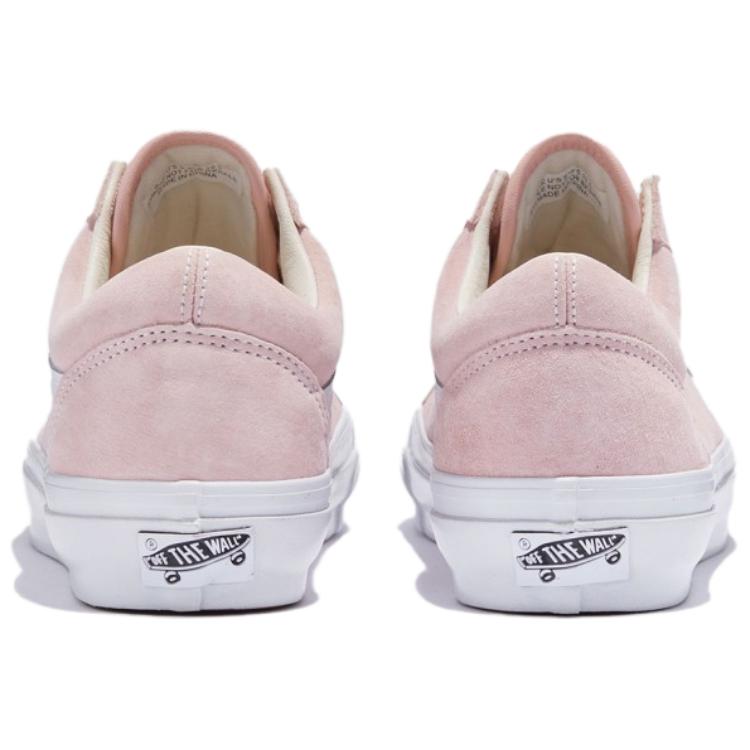 Vans Premium Old Skool Pig Suede Comfortable Versatile Low-Top Skate Shoes Unisex Sneaker Pink VN000D56ESH1