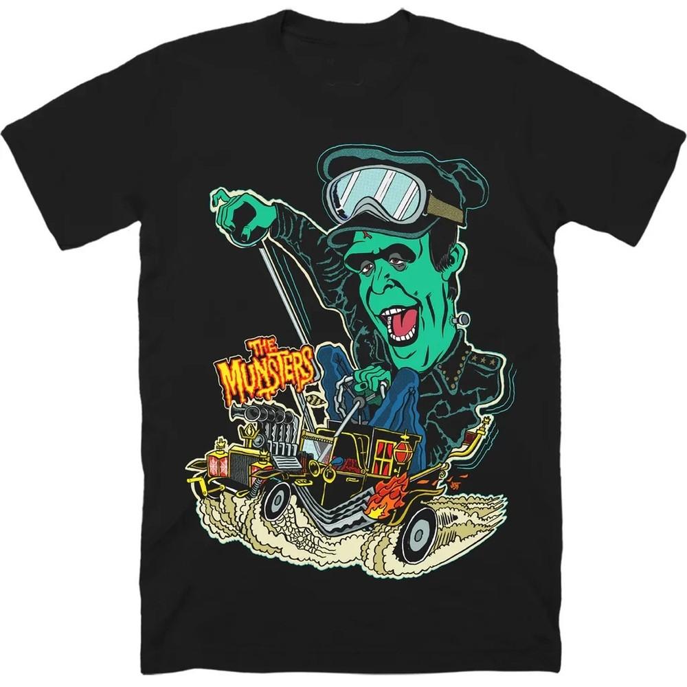 HOT! The Munsters Black Cotton Shirt Full size S-5XL Unisex HS273 Unisex T-Shirt