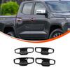 Глянцевая черная Накладка на внешнюю ручку двери для Mitsubishi L200 Triton 2024-2025