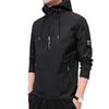 Windbreaker Jumper Water Repellent Jacket Mountain Parka Blouson Light Outerwear Hooded Outerwear Casual Windproof Lightweight Large Size Clothing