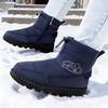 Женские зимние ботинки, хлопковые туфли, теплые хлопковые ботинки, флисовые утепленные высокие ботинки, универсальные женские ботинки