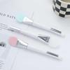 3 Colors Facial Makeup Brush Facial Mud Stirring Stick Makeup Applicator Double Head Mask Brush