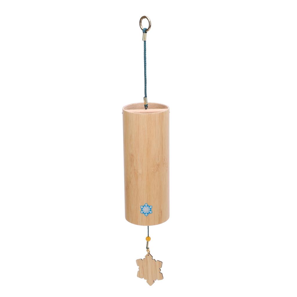 Chord Windbell Bambusoideae Minor Wind Chime Bell Indoor Outdoor Garden Patio Relaxation Home Decoration