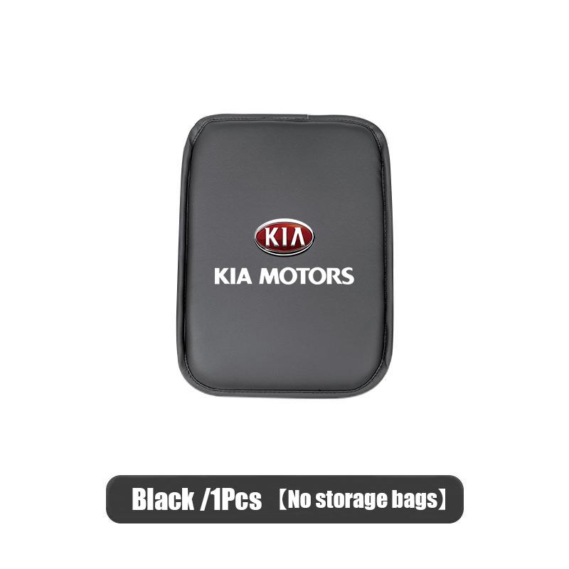 Car Armrest Box Cushion Protection Mat Storage Pocket Accessories For KIA Carnival Niro EV9 K8 Forte Cerato Sportage Ray EV