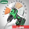 LAOA 21V Brushless Cordless Electric Drill & Tool System CN plug (adapter included)