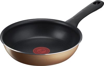 Сковорода Tefal 20 см для газового огня, не содержащая вредных веществ, таких как золото и жареная B58602 [Только онлайн] Только, PFOA, антипригарное покрытие с длительным сроком службы "Мед