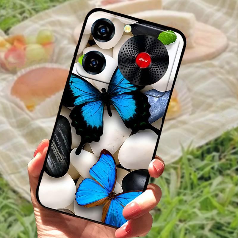 For ZTE Nubia Music Case Shockproof TPU Silicon Black Bumper Cover For ZTE Nubia Music Phone Cases Cute Back Cover Fundas Capa