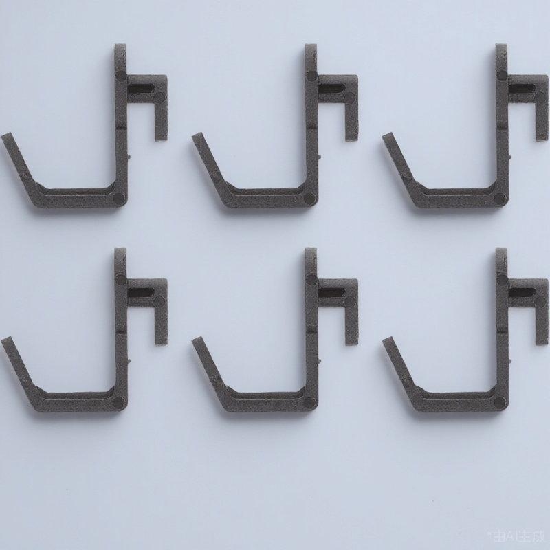 20Pcs Peg Board Hook J Shape Plastic Sturdy Organizer Display Storage Workshop Shelving Hook Garage Shelf Hanger