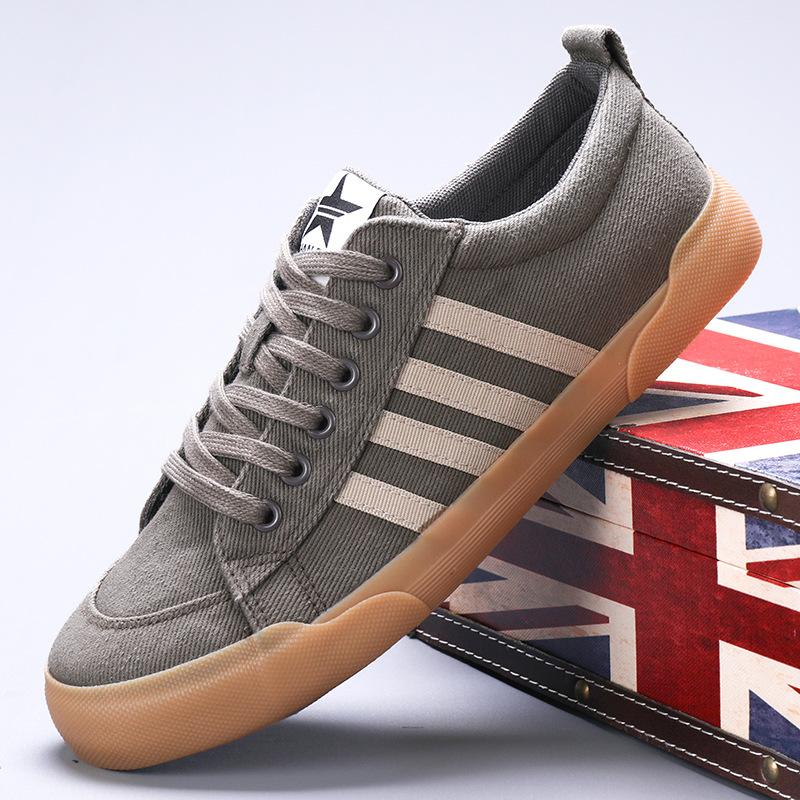 Мужские парусиновые туфли, мужская весенняя новая повседневная и модная универсальная обувь для сноуборда, повседневная обувь на мягкой подошве
