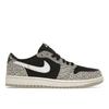 Air 1 Retro Low OG Black Cement Женские кроссовки Muslin Tech-Grey White CZ0775-001