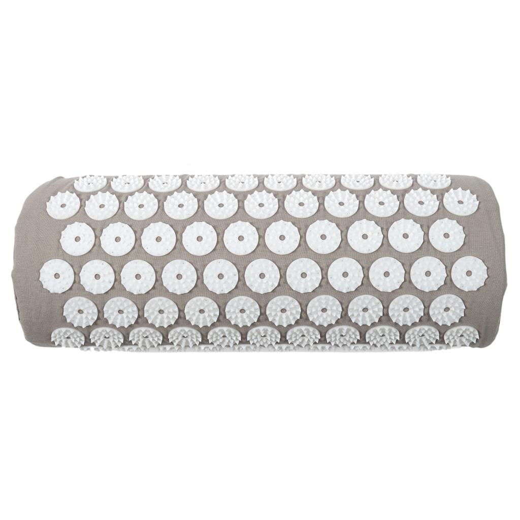 Les Trésors De Lily [A1808] — Серый коврик и подушка для релаксации «Accupressure» — 68x42 см