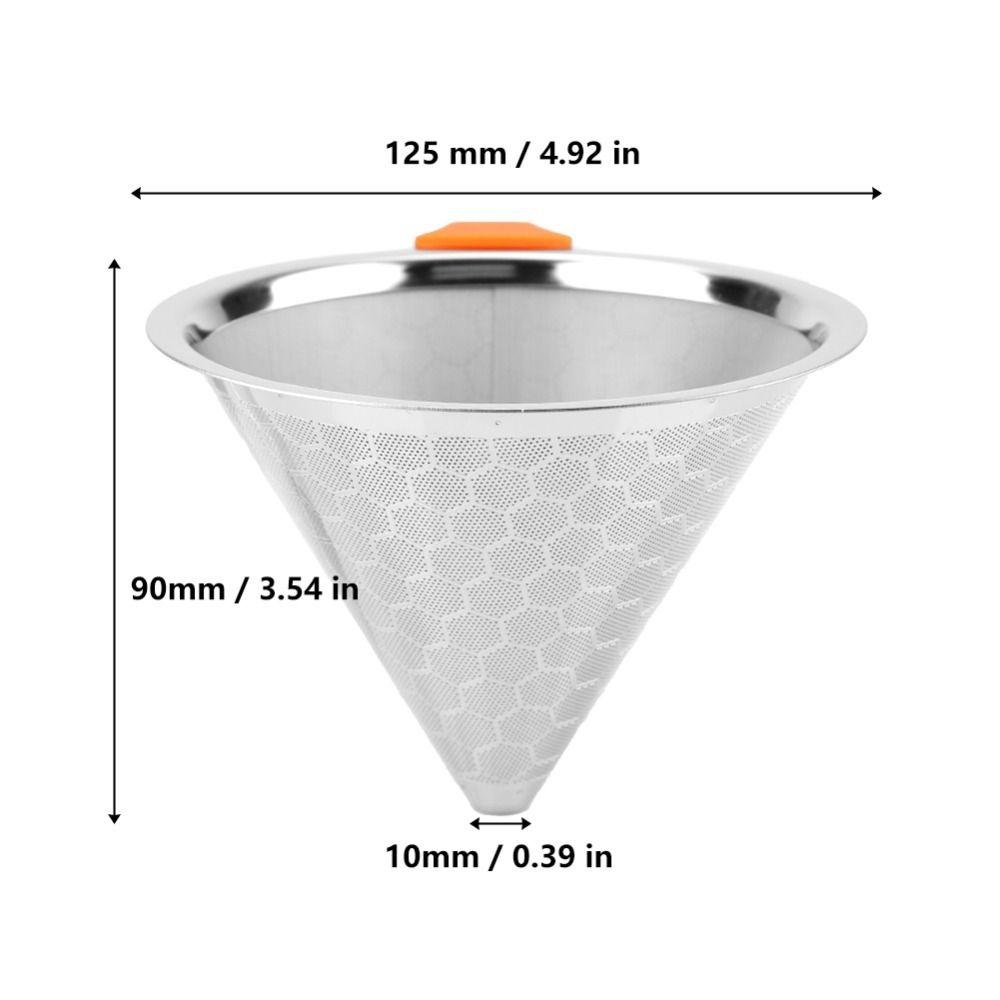 Fine Mesh Coffee Filter Stainless Steel Coffee Mesh Strainer Pour Over Coffee