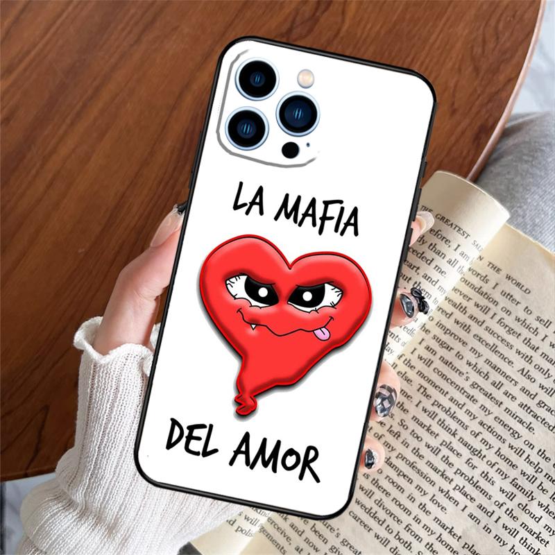Чехол 'Любовная Мафия' для iPhone 16 15 14 13 12 11 Pro Max XS XR X 6 7 8 Plus 13 12 Mini Защитная задняя крышка