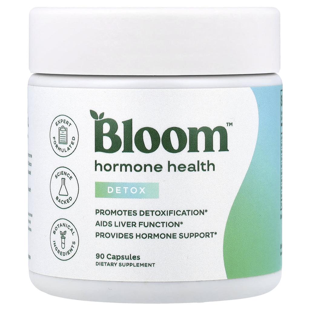 Bloom, Гормональное здоровье, Детокс, 90 капсул
