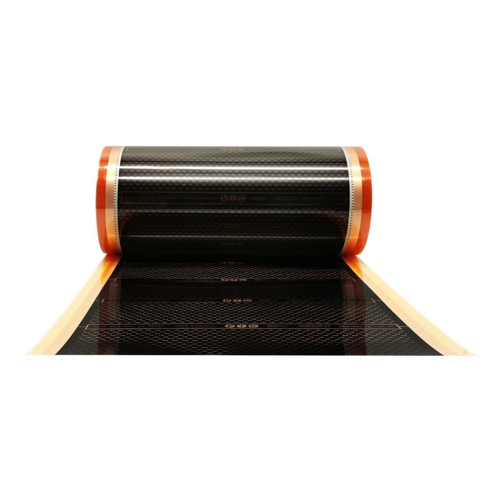 150w/m2 Graphene PTC Electric Heating Film Infrared AC200~240V Warm Floor Infrared Self-regulating Film 50cm Width