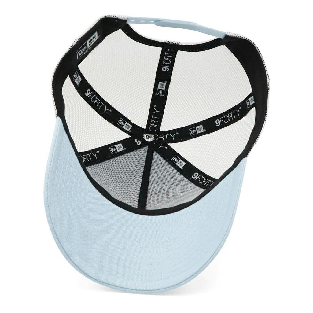 Детская кепка New Era Mesh Cap Youth 9FORTY Trucker 14666046 NER33K1806 Светло-голубая со стразами Логотип в виде флага Эксклюзив ONSPOTZ Девочки Детская шляпа 9FORTY 940 Стильная