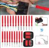 Car Accessories 21Pcs Red Terminal Removal Tool Electrical Connector Pin Extractor Tool Set