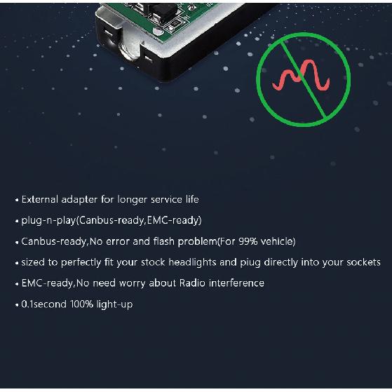 Infitary Canbus H4 H7 LED Truck Car Headlight Bulbs 100W 26000Lm 12V 24V 36V 3570 Chip H1 H3 H11 H13 H27 HB3 HB4 6500K Auto Lamp