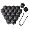 17/19/21mm 20Pcs Car Wheel Nut Caps Protection Covers Caps Anti-Rust Auto Hub Screw Cover Auto Tyre Nut Bolt Exterior Decoration