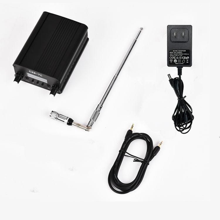 CZE-7C Автомобильный FM-передатчик с MP3-аудио, беспроводной стерео, общая автомобильная антенна