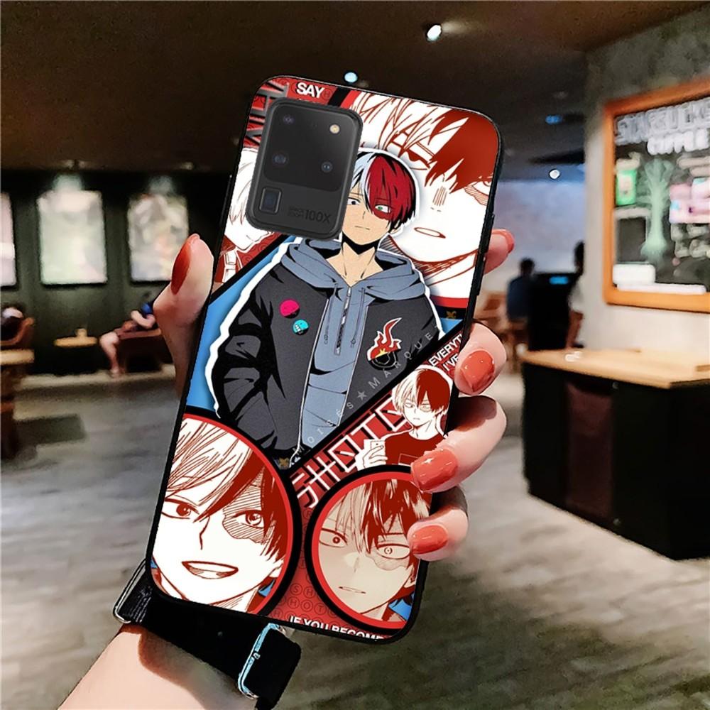 Чехол для телефона My Hero Academia Шото Тодороки Для Samsung S 9 10 20 21 22 23 30 23 24 plus lite Ultra FE S10lite Fundas
