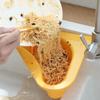 Раковина Лебедь Корзина для слива Бытовая Без сверления Кухня Мытье овощей Многофункциональная Чаша Треугольная Пластиковая Стойка-фильтр для воды