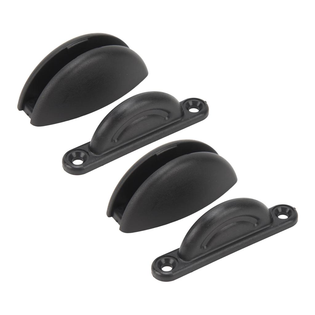 Комплект фиксаторов двери автодома, дугообразный нейлоновый стопор двери, фиксирующая защелка-держатель для кемпера, прицепа, автодома