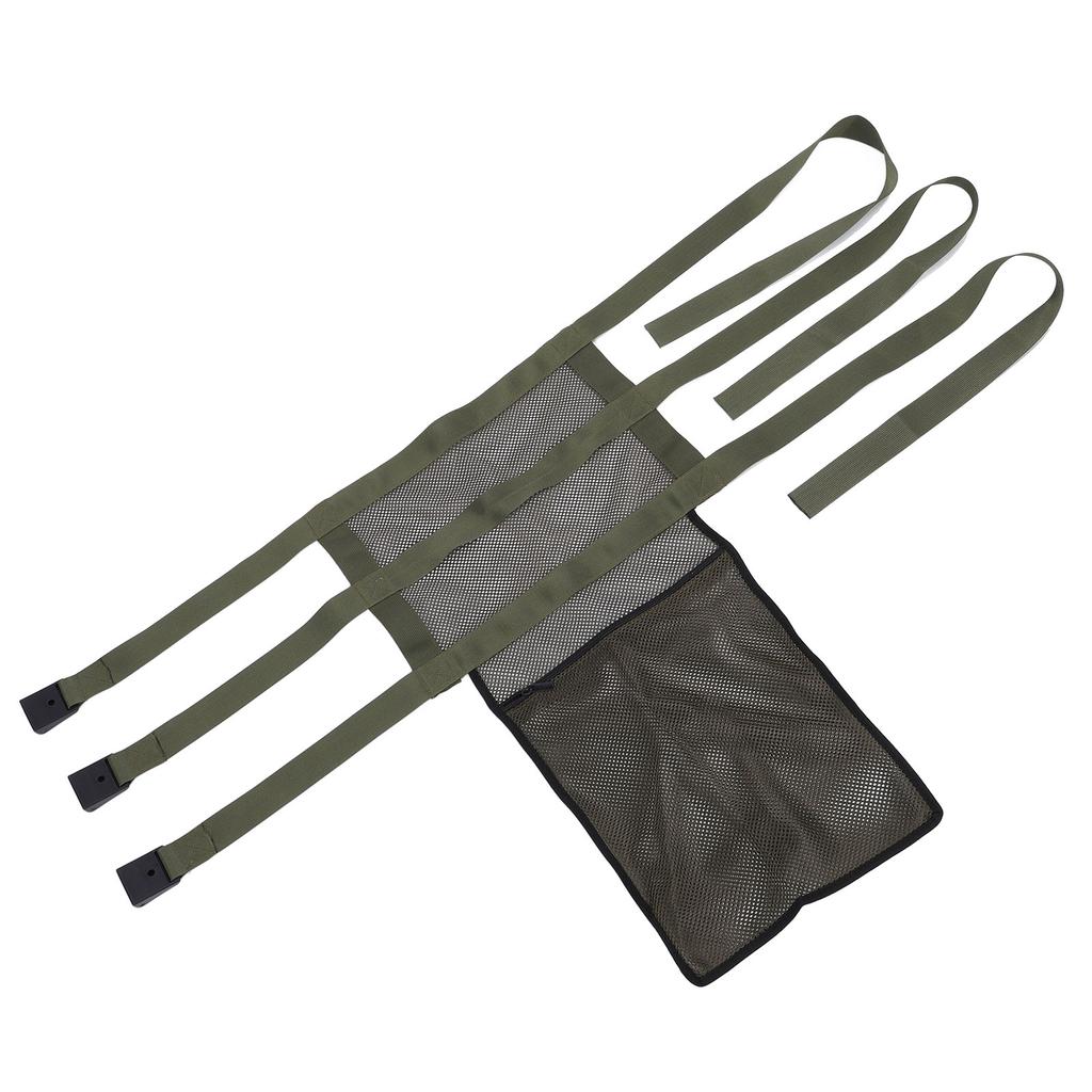 Универсальная сетчатая ткань для сидения на дереве, 3 регулируемые пряжки для фиксации, замена сиденья на дереве