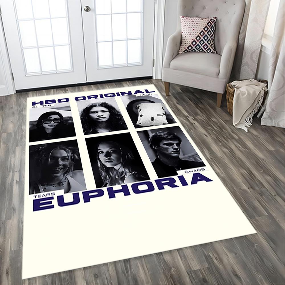 Euphoria Youth And Rebellion rug for living rooms, bedrooms, home décor, and as gifts.