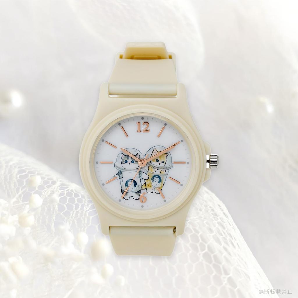 Часы Mofusand Cup Ivory Urethane Band [Fieldwork] MSD001-1 Женские