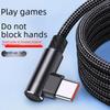 Nylon 6A Super-Fast Charging Type-C Data Cable, 66W Flash Charge for Huawei & Xiaomi