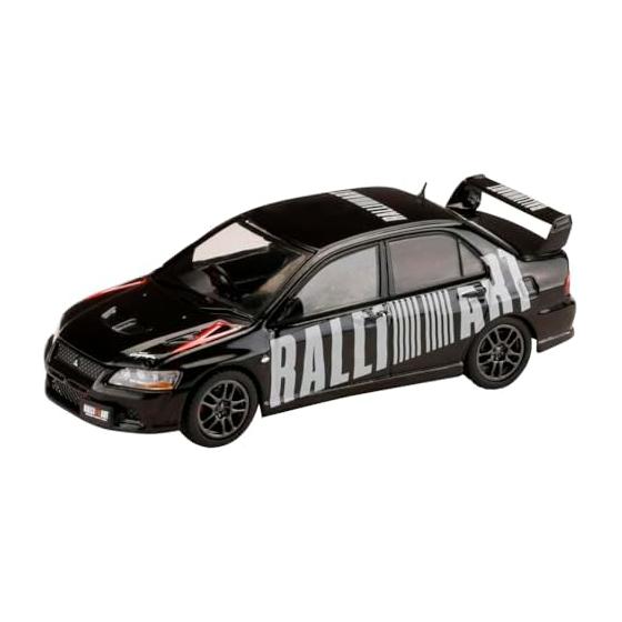 HJ64 1/64 Mitsubishi Lancer Evolution VII GSR RALLIART Аметистовый Черный Жемчуг