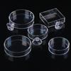 Aquarium Feeder Acrylic Transparent Fish Round Square Dishes Shrimp Food Box Fish And Shrimp Feeding Accessories