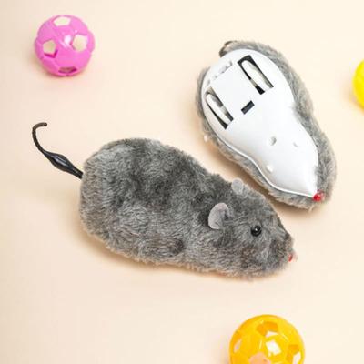 [Pet] Заводная игрушка-мышь для кошек