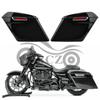 Harley-Davidson Big Glide 14-20 Удлиненный Боковой Ящик для Хранения с Замком - Полный Комплект