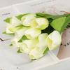 12 Головок Тюльпан Искусственный Цветок Разноцветный Шелковые Лепестки Симуляция Тюльпана Фото Реквизит Цветочная Композиция Искусственный Цветок Подарок