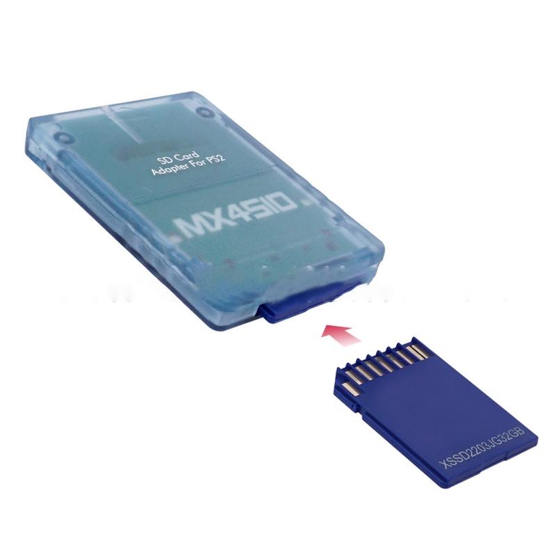 Durable SD/TF Card Reader MX4SIO SIO2SD SD Card/TF Card Adapter for Console Portable Mini Adapter