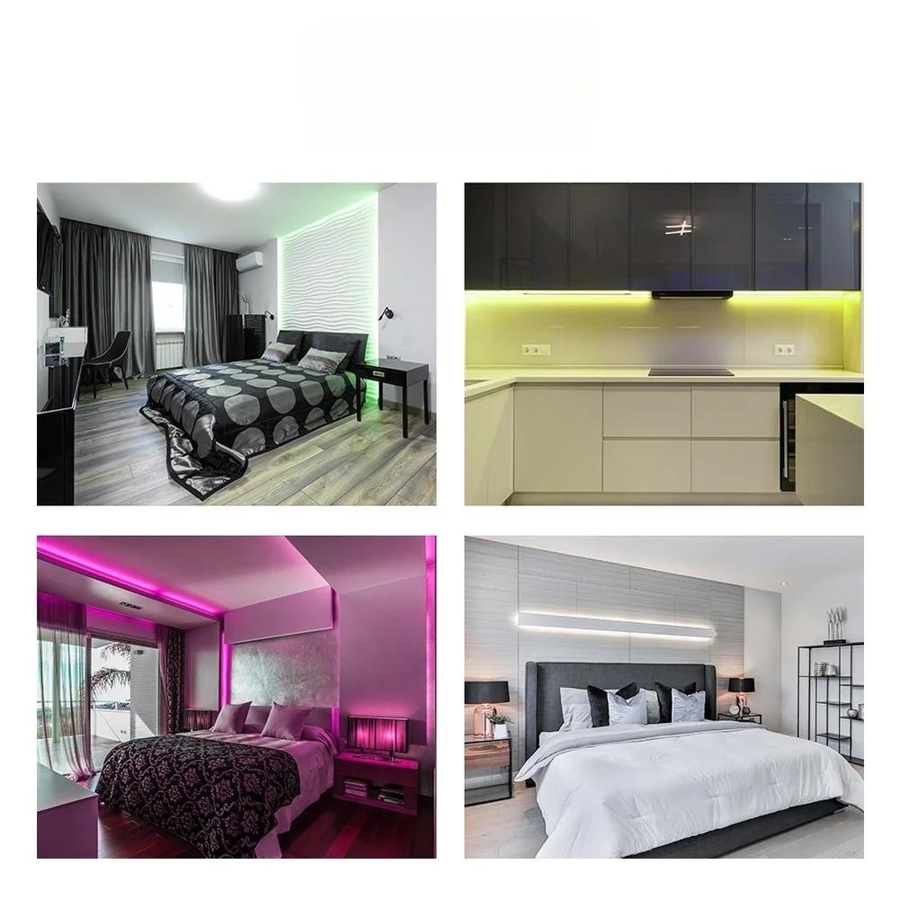 Умный светодиодный контроллер ДЛЯ ZIGBEE 3.0 5 в 1 RGB CCT RGBW Контроллер светодиодной ленты с поддержкой голосового управления и управления через приложение