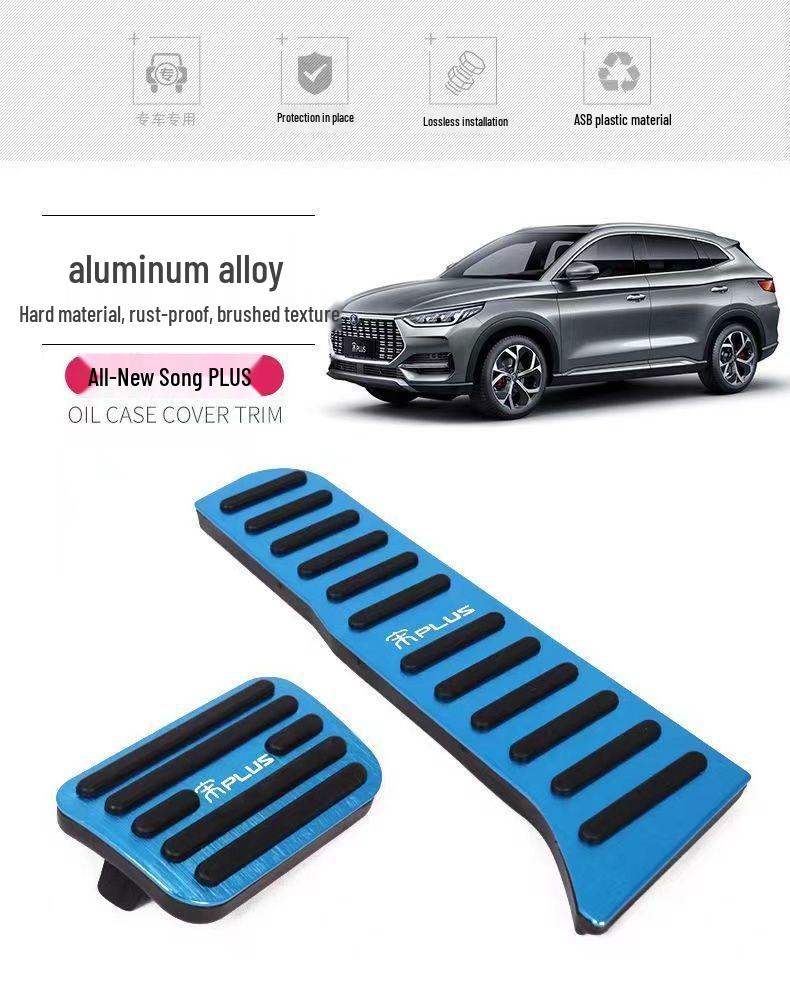 BYD Song Plus DMI Non-Slip Pedal Covers for Accelerator & Brake