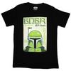 STAR WARS Unisex Adult Boba Fett Japanese T-Shirt
