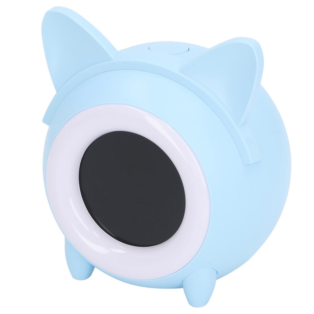 Kids Cartoon Wake Up Machine Mini Digital Night Light Nap Timer Cartoon Sleep Training Clock Light