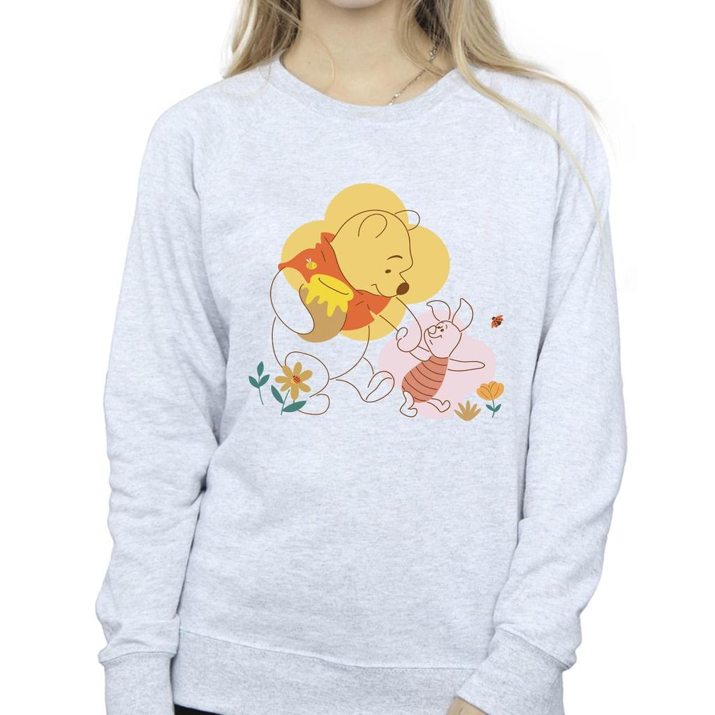 Disney Womens/Ladies Winnie The Pooh Piglet Sweatshirt