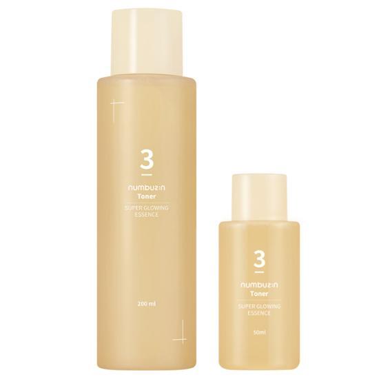 [Elasticity and Glow] Numbers In No. 3 Brightening Essence Toner 200ml Special (+50ml Free)