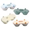 Microwave Egg Poacher Cooker 2 Grids Egg Steamer for Boiled Eggs BPA-Free Steamed Egg Cooking Box Kitchen Gadget for Healthy Breakfasts